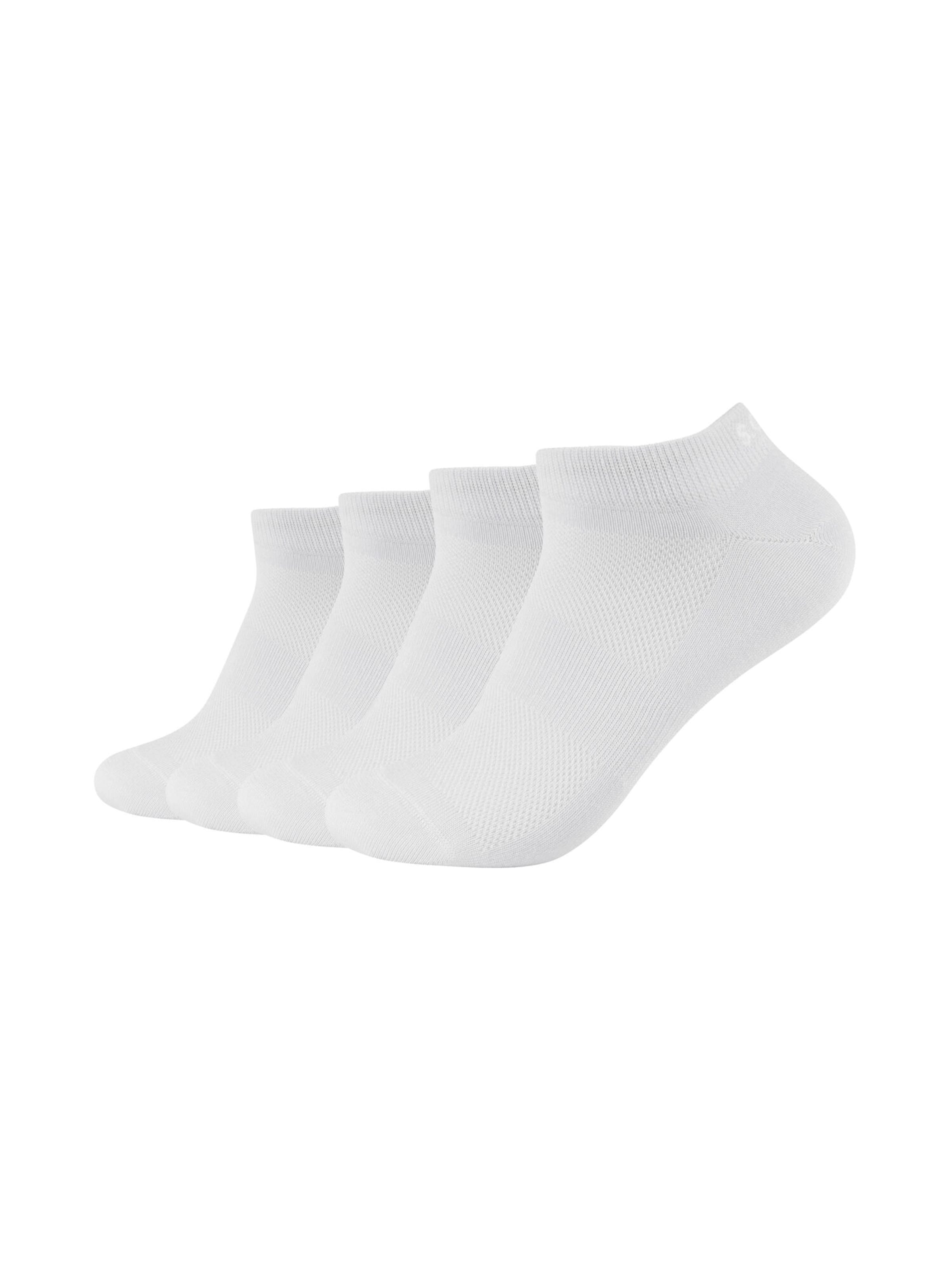s.Oliver Enkelsokken in Wit: voorkant