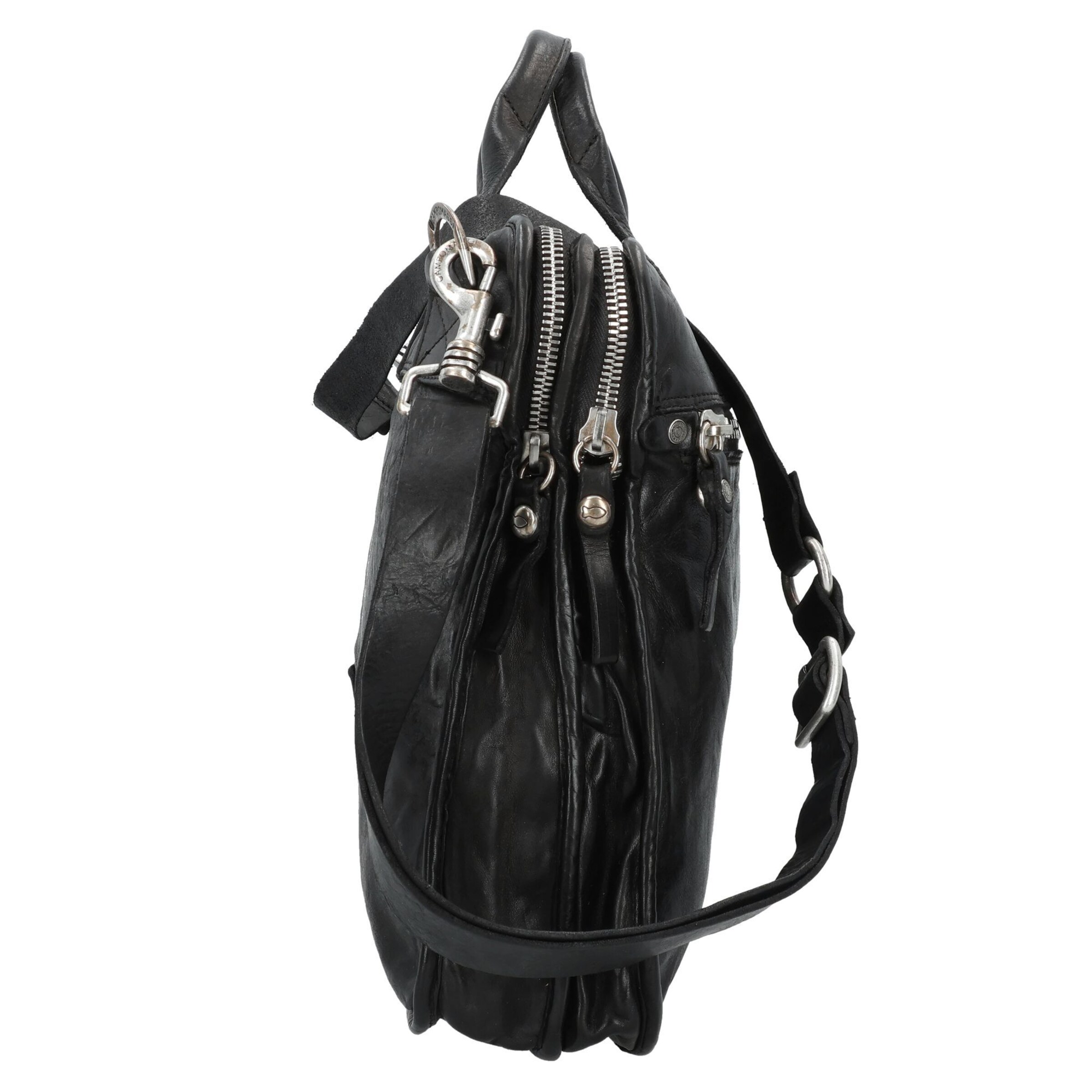 Campomaggi Document Bag 'Noce' in Black