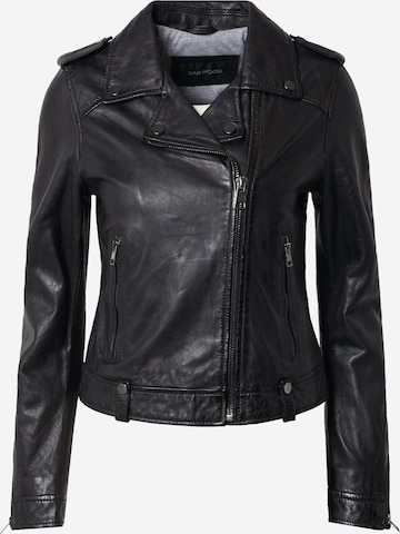 OAKWOOD Between-Season Jacket in Black: front