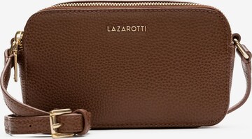 Lazarotti Crossbody Bag 'Bologna' in Brown: front