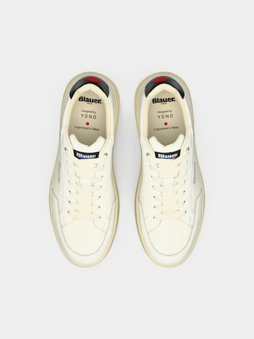 Blauer.USA Nizke superge | bela barva