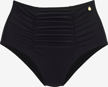 LASCANA Bikini hlačke | črna barva: sprednja stran