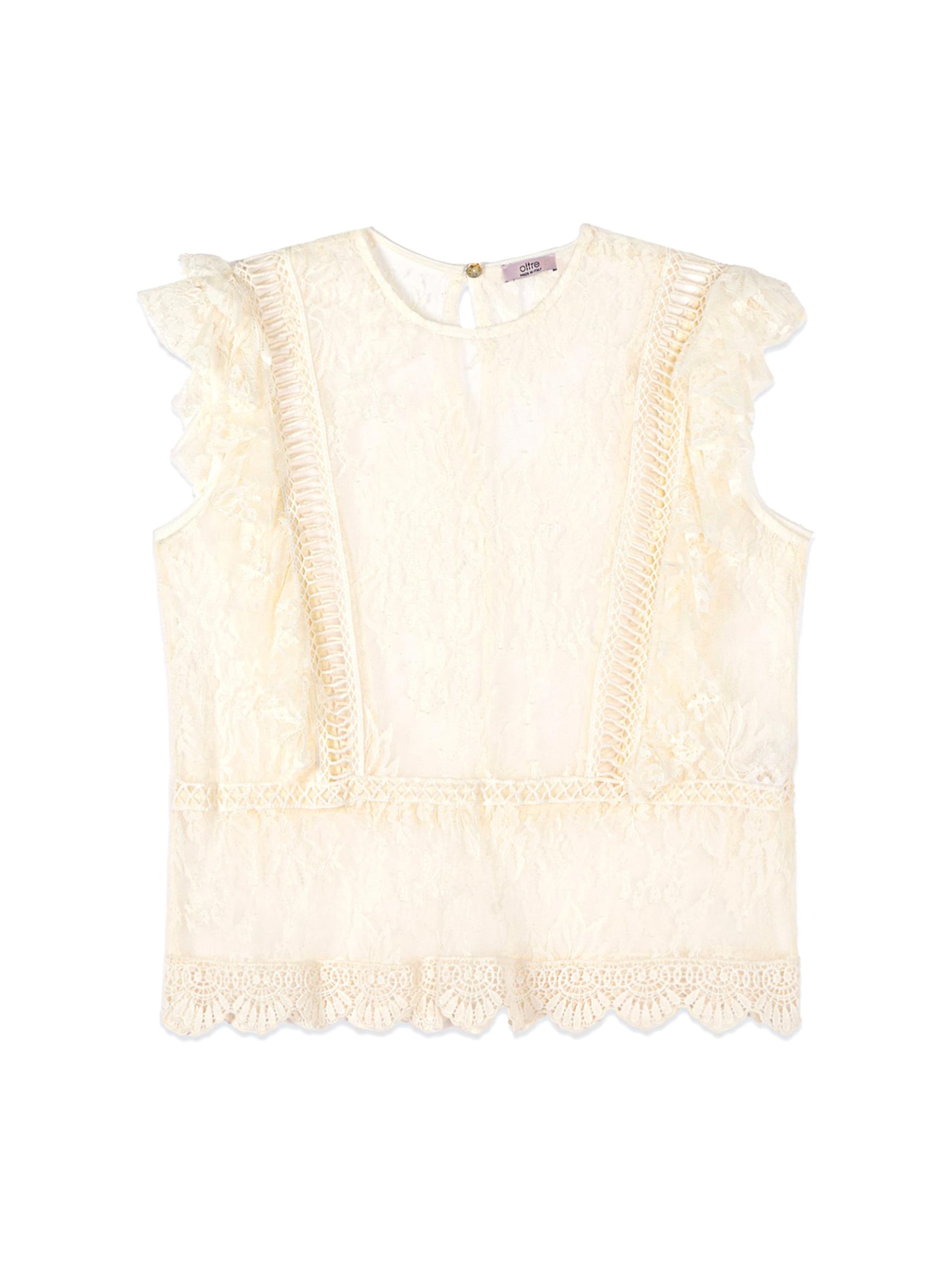 oltre Bluse‌‌‌‌‌‌‌‌‌‌ in Weiß: Vorderseite