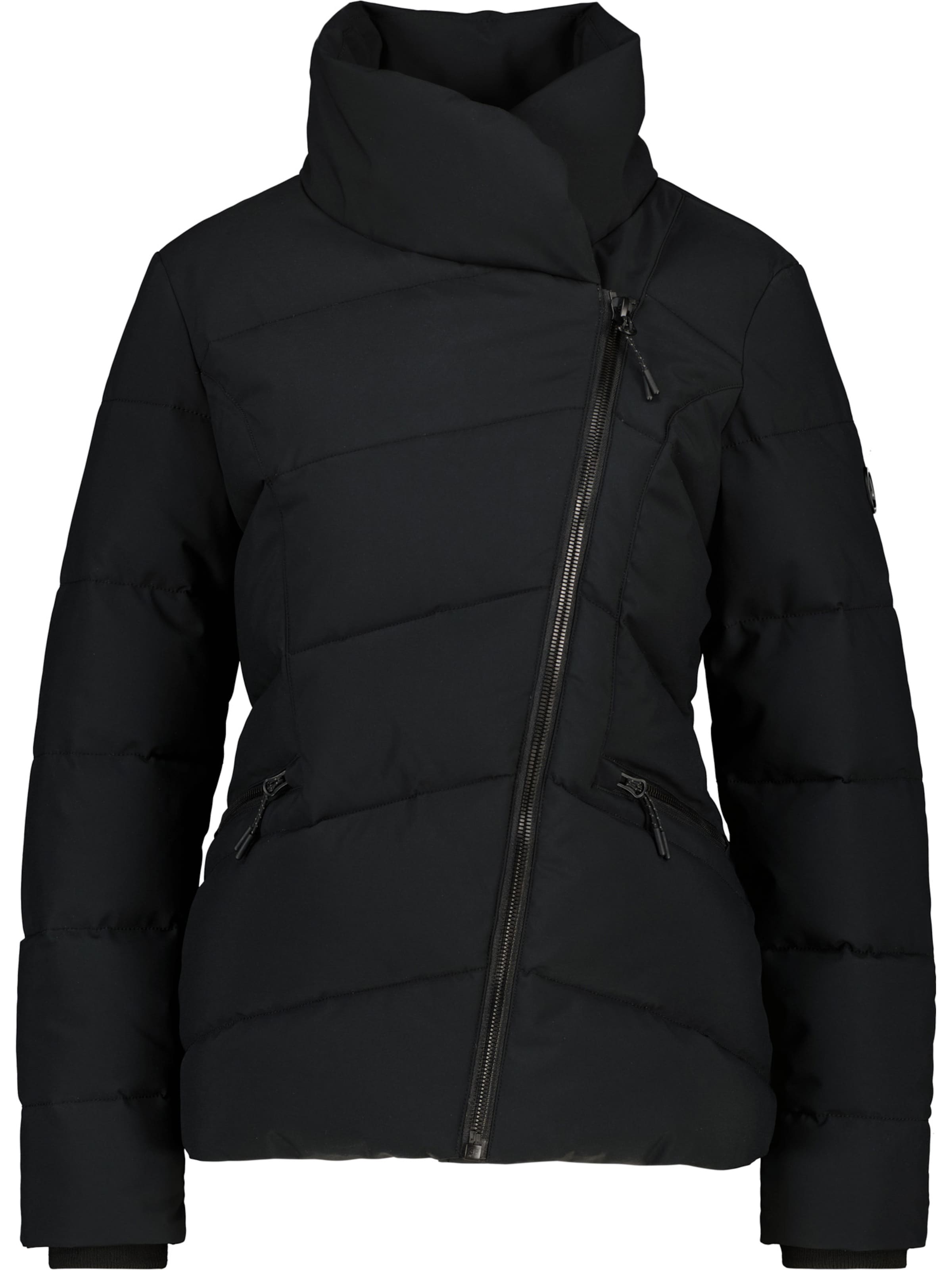 alife & kickin Зимняя куртка 'Nell' в Черный: спереди