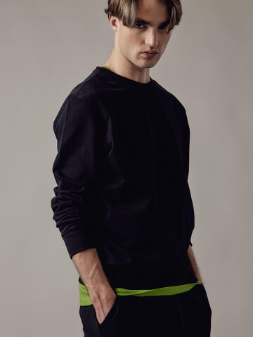 Sweat-shirt 'Felpa Girocollo' OWN Off With Nature en noir