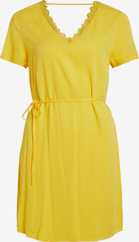 Robe 'SOMMI' VILA en jaune : devant