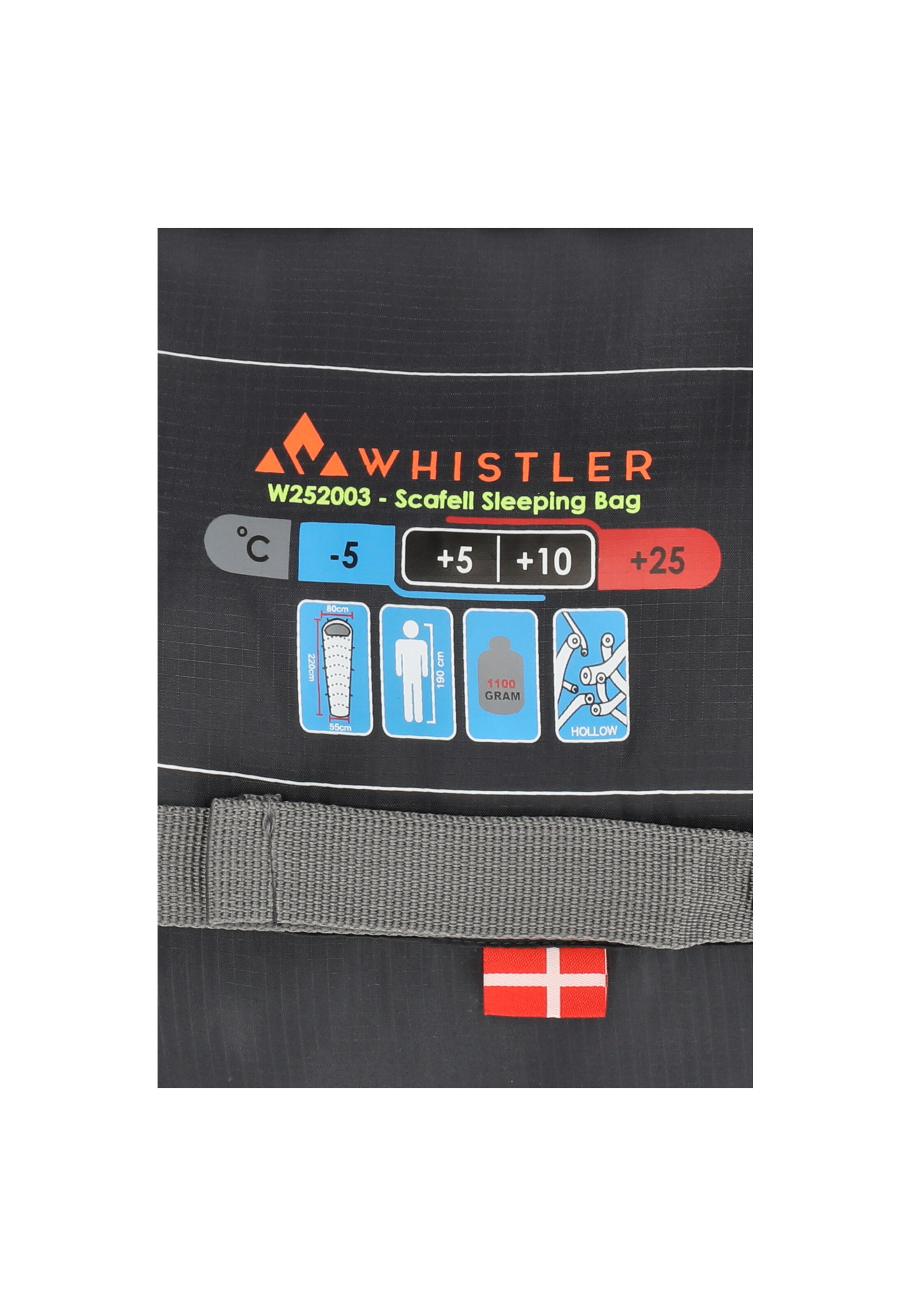 Whistler Sleeping Bag in Grey
