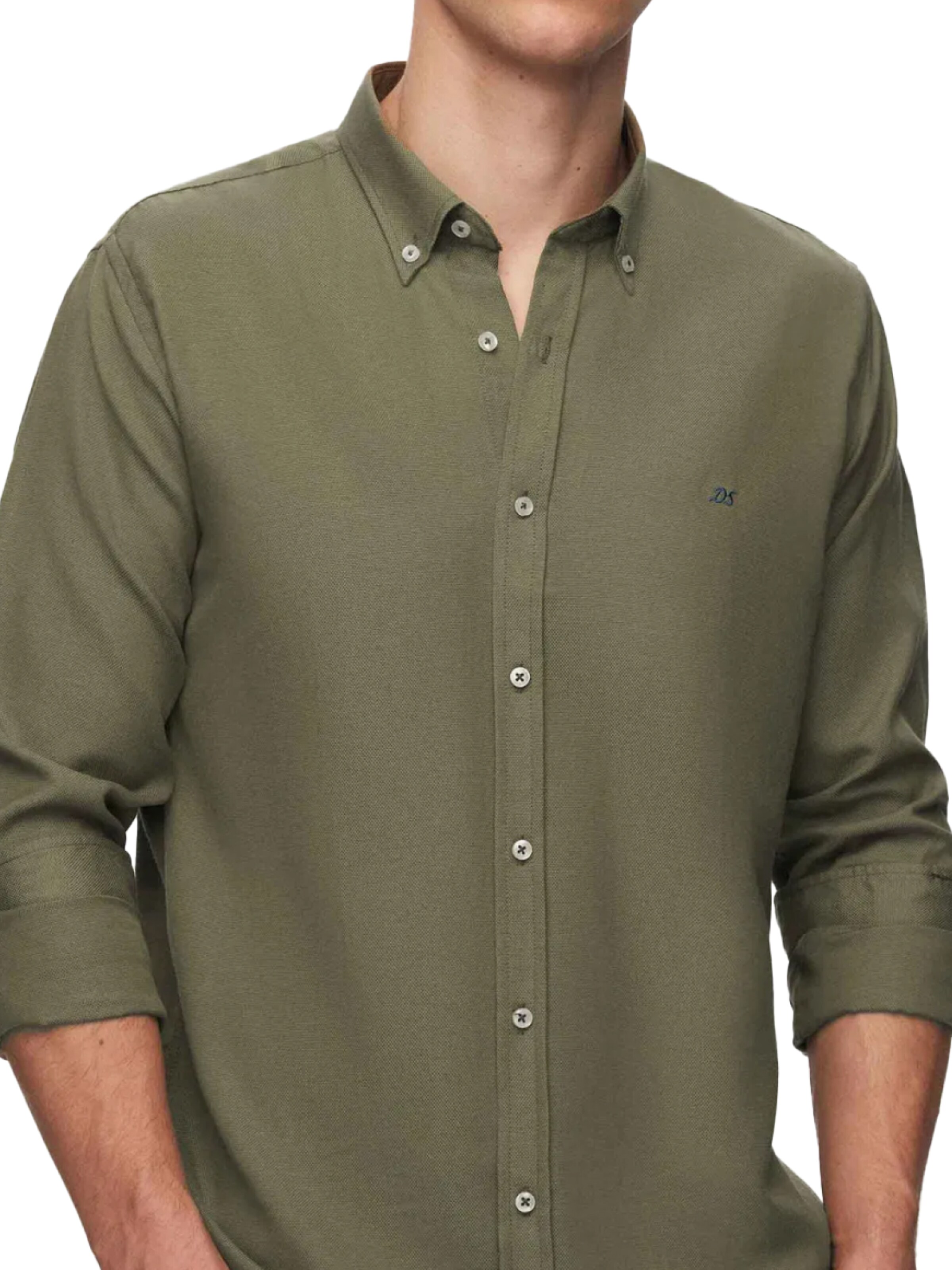 D’S Damat Regular fit Button Up Shirt in Green