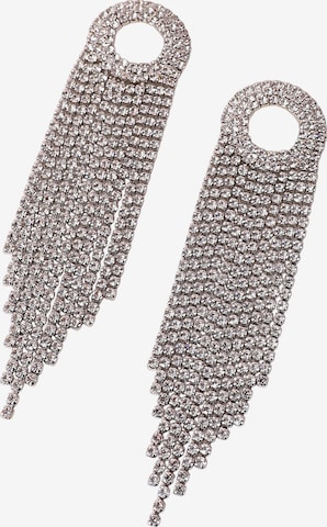Boucles d'oreilles 'Willow' SOHI en argent : devant
