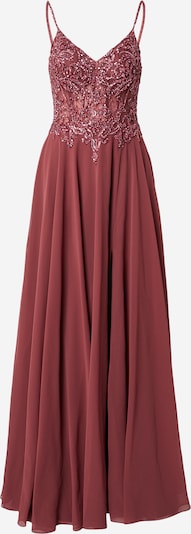 LUXUAR Abendkleid in karminrot, Produktansicht