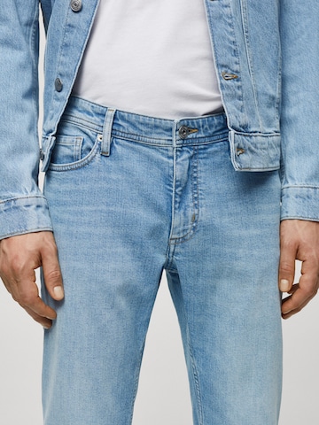 MANGO MAN Regular Jeans 'JANL' in Blau