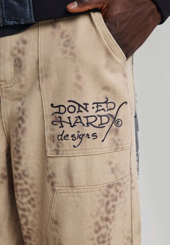 Regular Pantaloni de la Ed Hardy pe maro