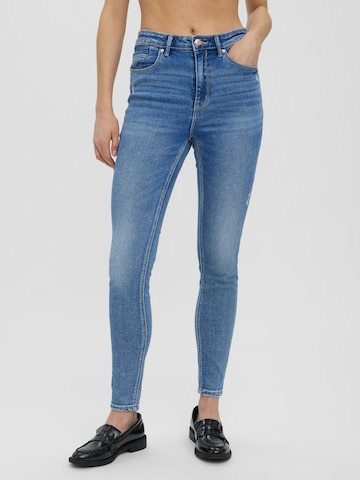 VERO MODA Skinny Jeans 'SOPHIA' in Blau