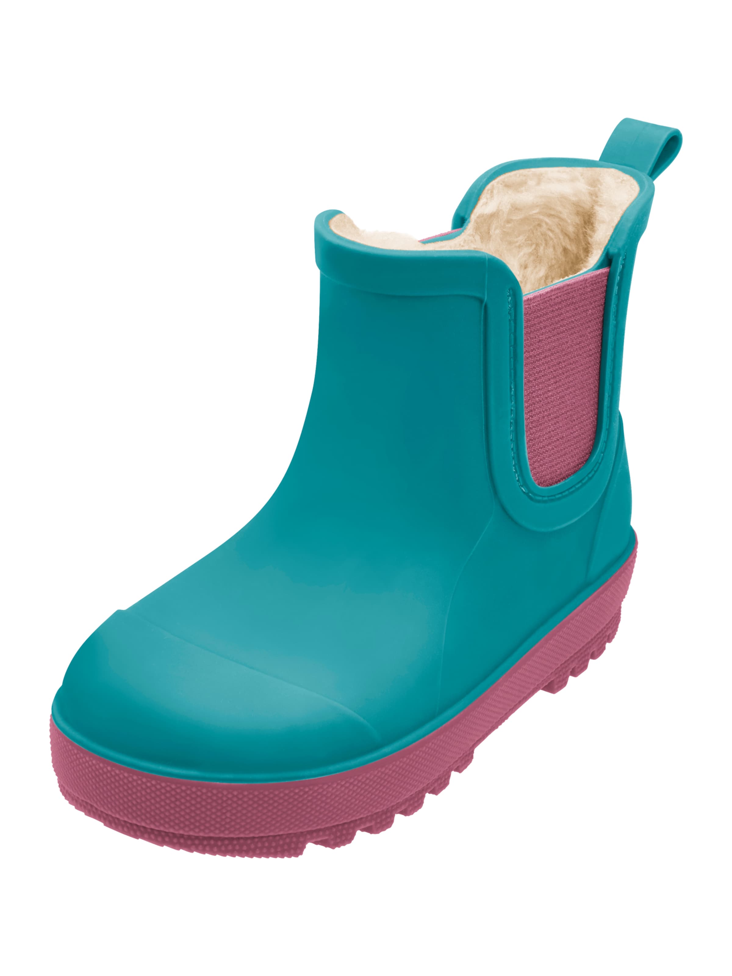 PLAYSHOES - Bota de borracha em verde: frente