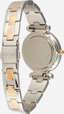 FOSSIL Analog Watch 'Carlie' in Silver