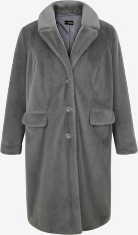 MIAMODA Between-Seasons Coat in Grey: front