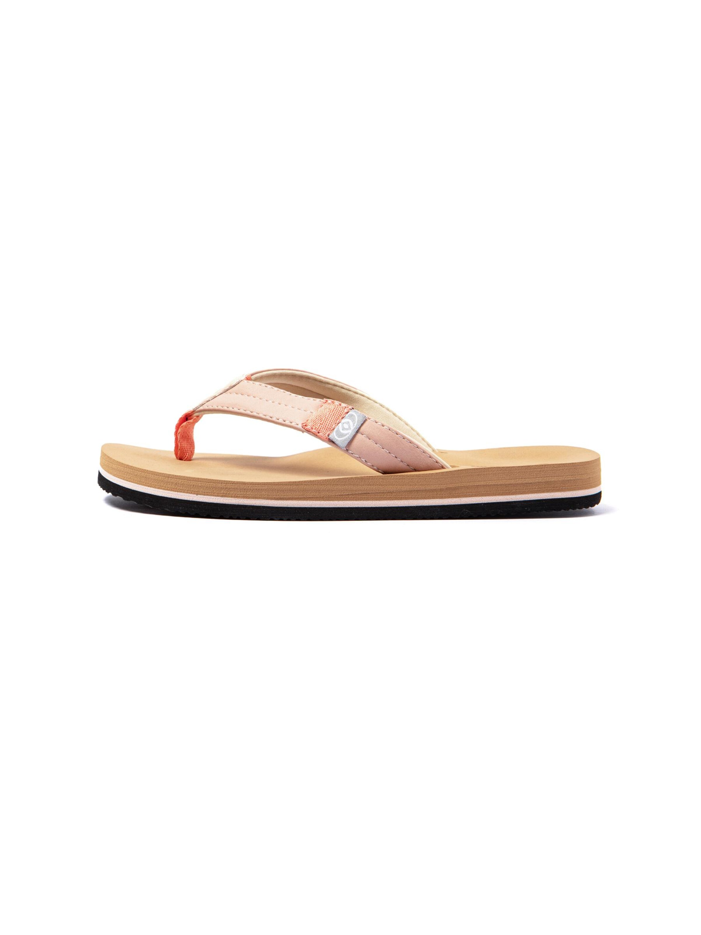 Brasileras T-bar sandals 'Young' in Orange: front