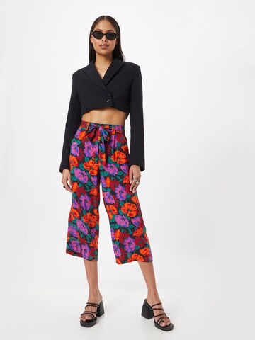 ONLY Wide leg Pleat-Front Pants 'NOVA' in Mixed colors