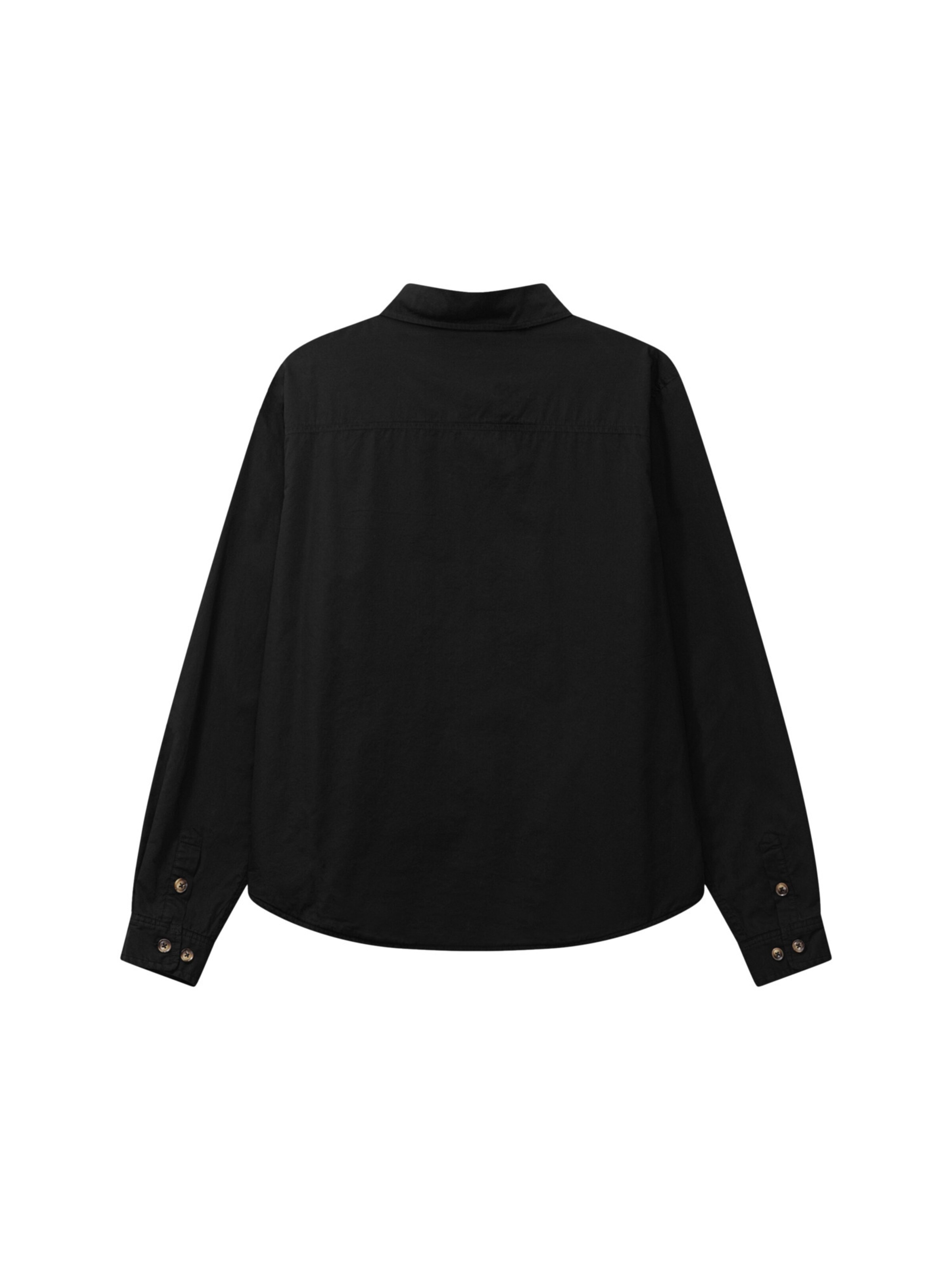 Fat Moose Comfort fit Button Up Shirt 'Arvid' in Black