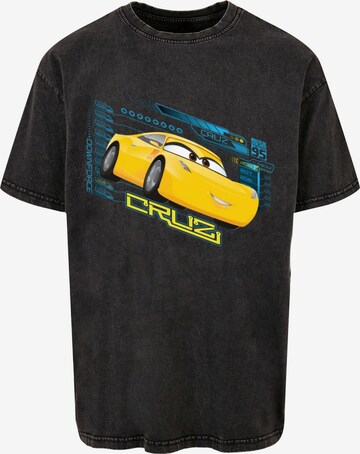 ABSOLUTE CULT Shirt 'Cars - Cruz Ramirez' in Black: front