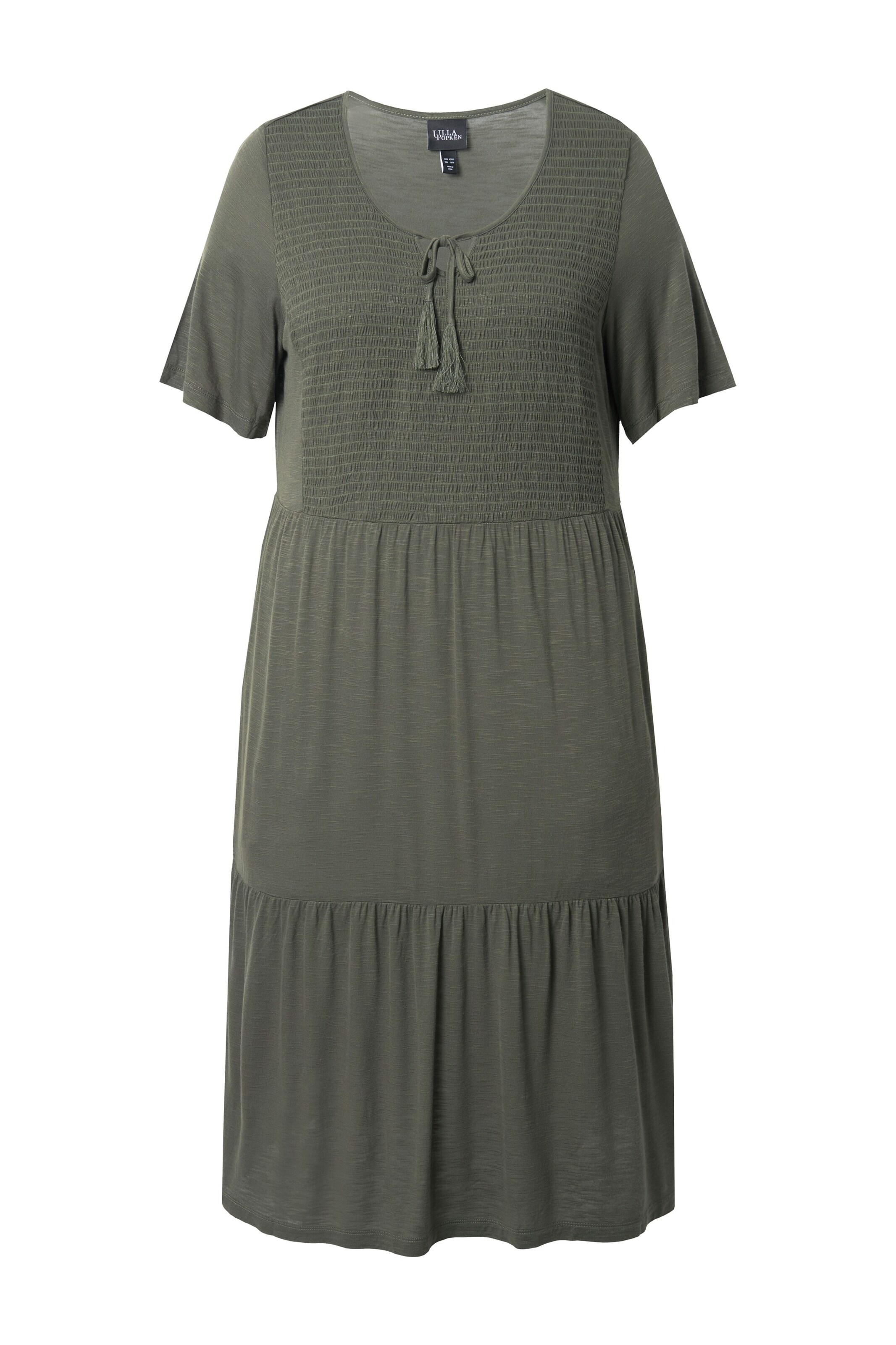 Ulla Popken Kleid in Grün: Vorderseite