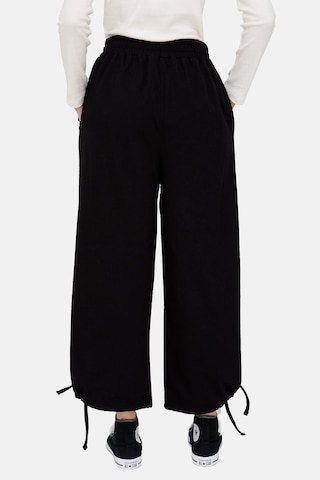 Turtledove London Wide Leg Hose in Schwarz