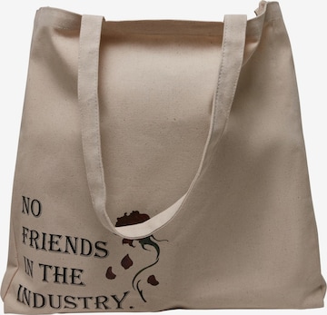 Mister Tee Shopper 'No Friends' in Beige: predná strana