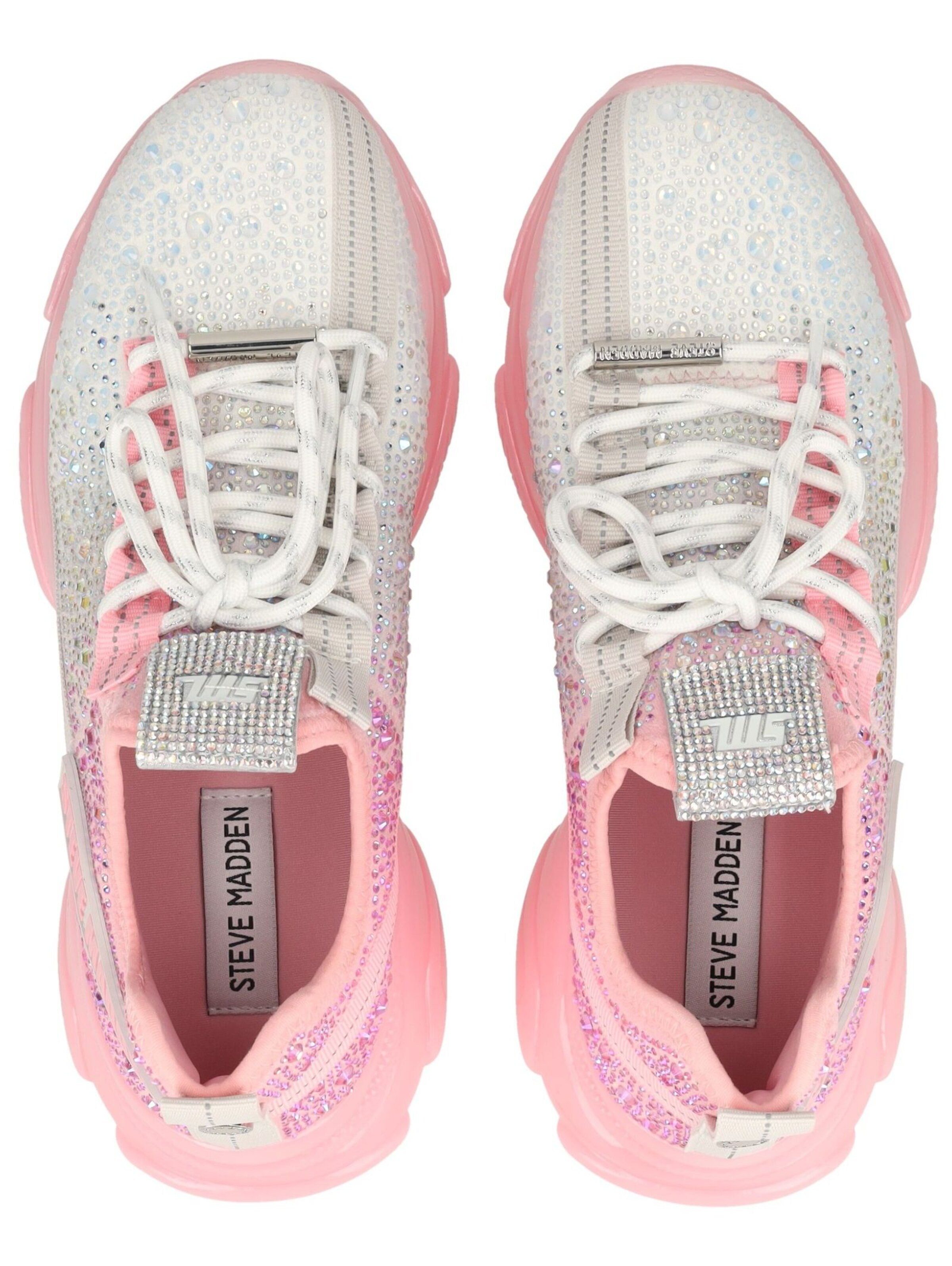 STEVE MADDEN Platform trainers in Pink