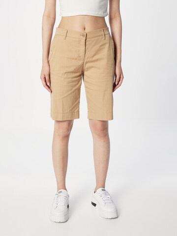 Regular Pantalon chino 'Mia' BRAX en beige : devant