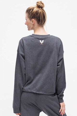 Kismet Yogastyle Athletic Sweatshirt 'Garuda' in Grey