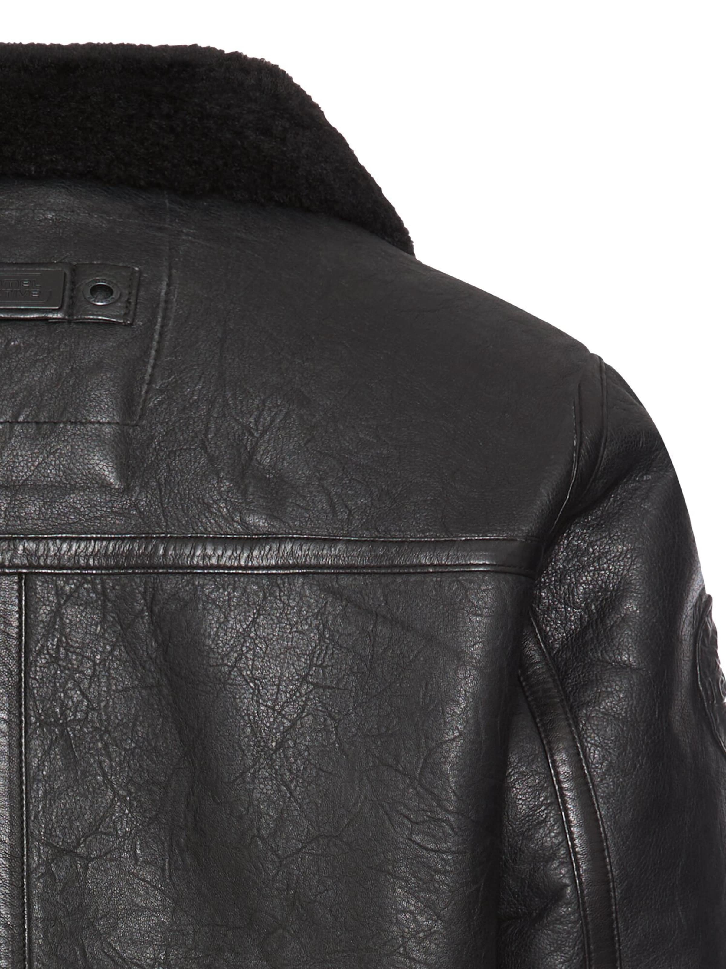 CAMEL ACTIVE Between-Season Jacket in Black