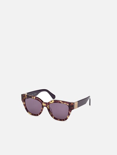 MAX&Co. Sunčane naočale 'Max &co MO0138 Light blue/texture 52/17/140 Women Sunglasses' veličine 52 u smeđa, Pregled proizvoda