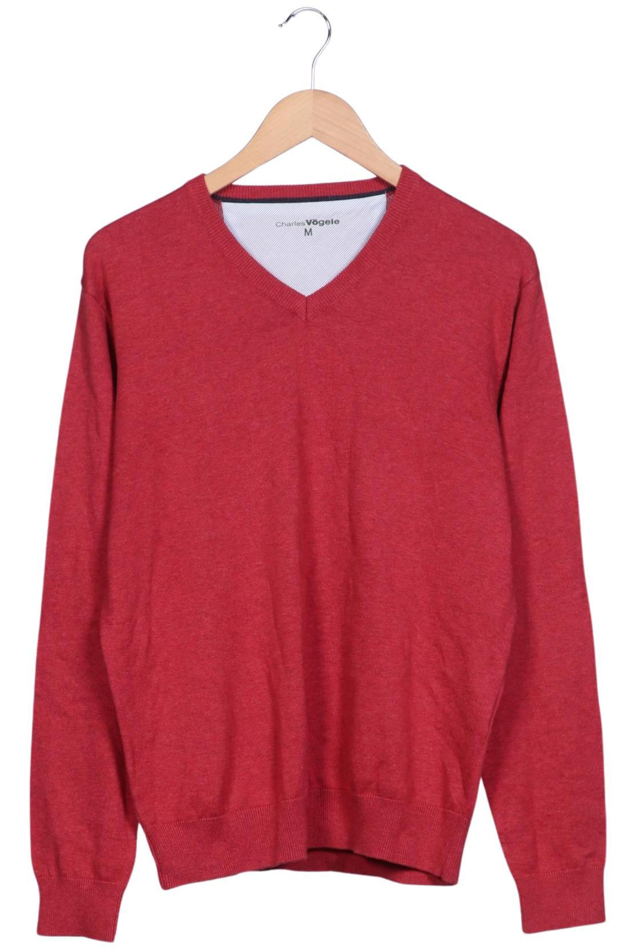 Charles Vögele Pullover M in Rot: Vorderseite
