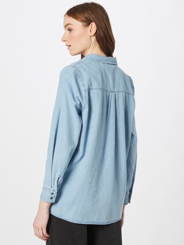 VERO MODA Bluse 'FLORA' in Blau