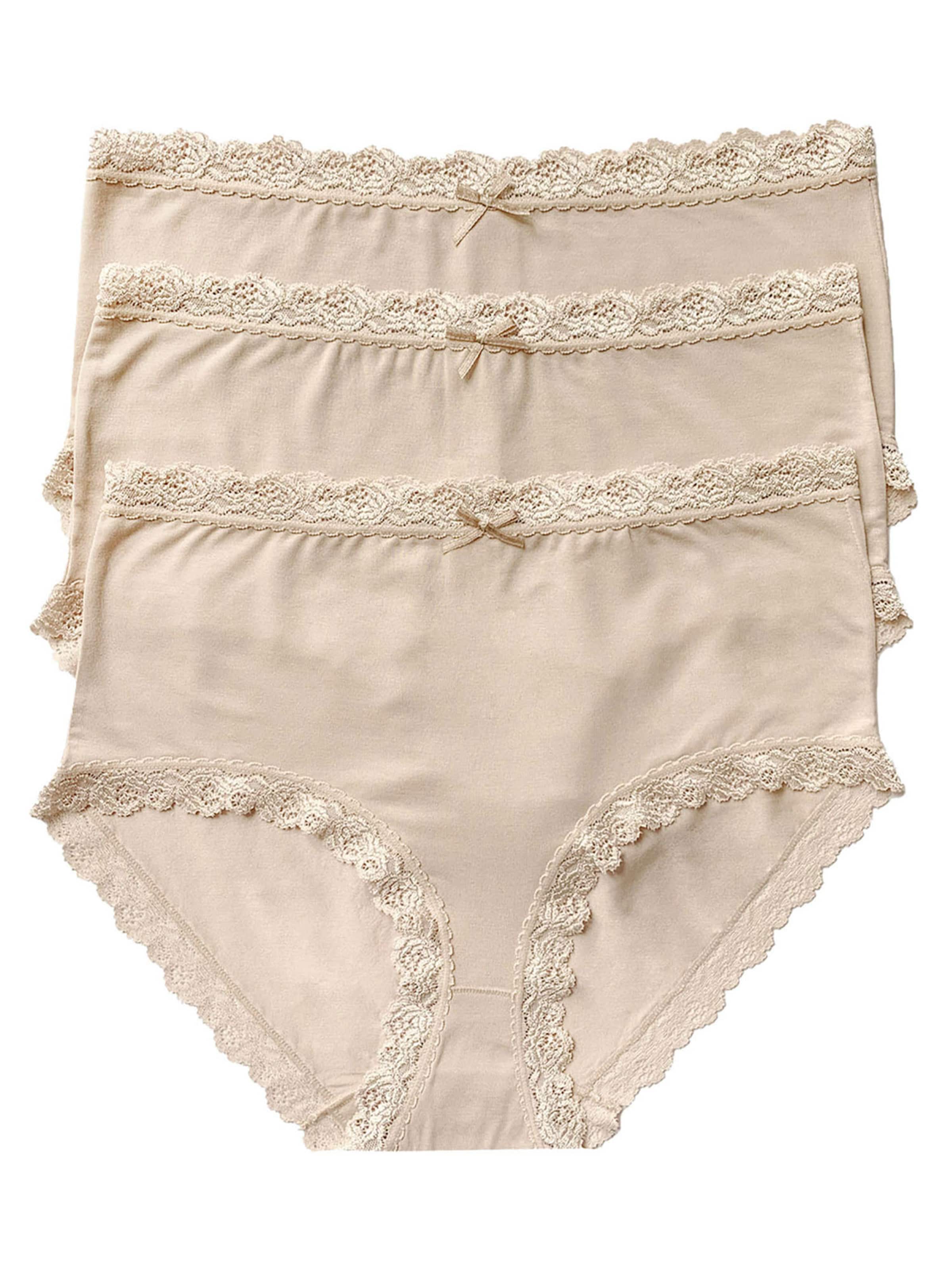Nina von C. Slip 'Multiple Packs' in Beige: Vorderseite