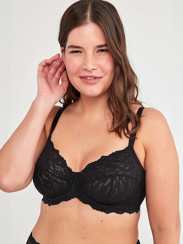Penti Balkonetka Biustonosz 'BHs & Bralettes' w kolorze czarny