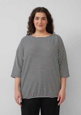 T-shirt s.Oliver en noir : devant