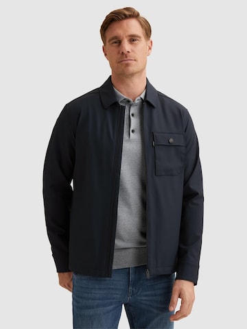 VANGUARD Bluser & t-shirts 'Overshirt with zipper closure and bi-stretch' i blå: forside