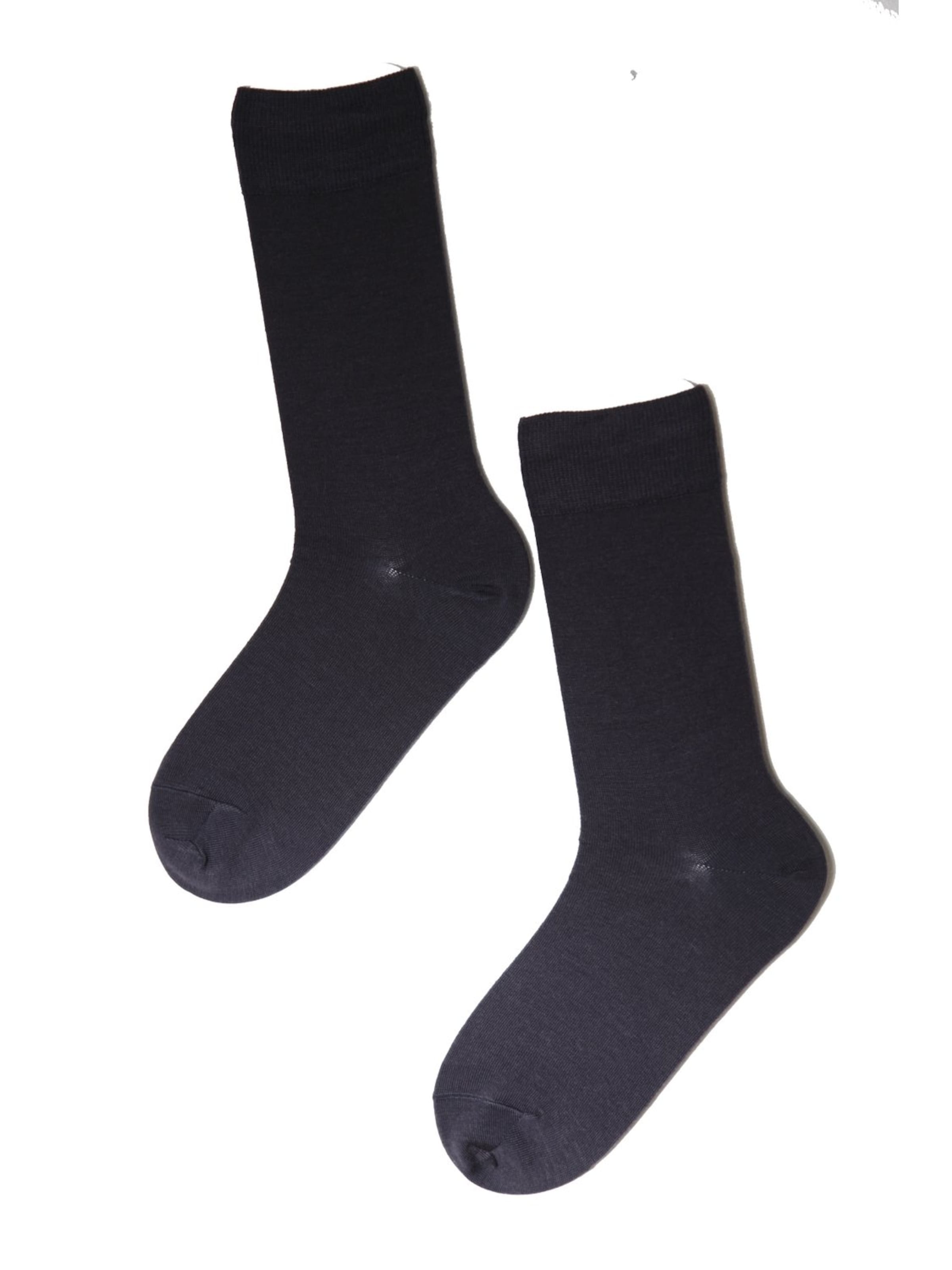 Sokisahtel Socks ''HANS dark blue merino socks for men'' in Blue