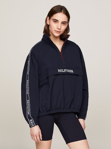 TOMMY HILFIGER Přechodná bunda – modrá: přední strana