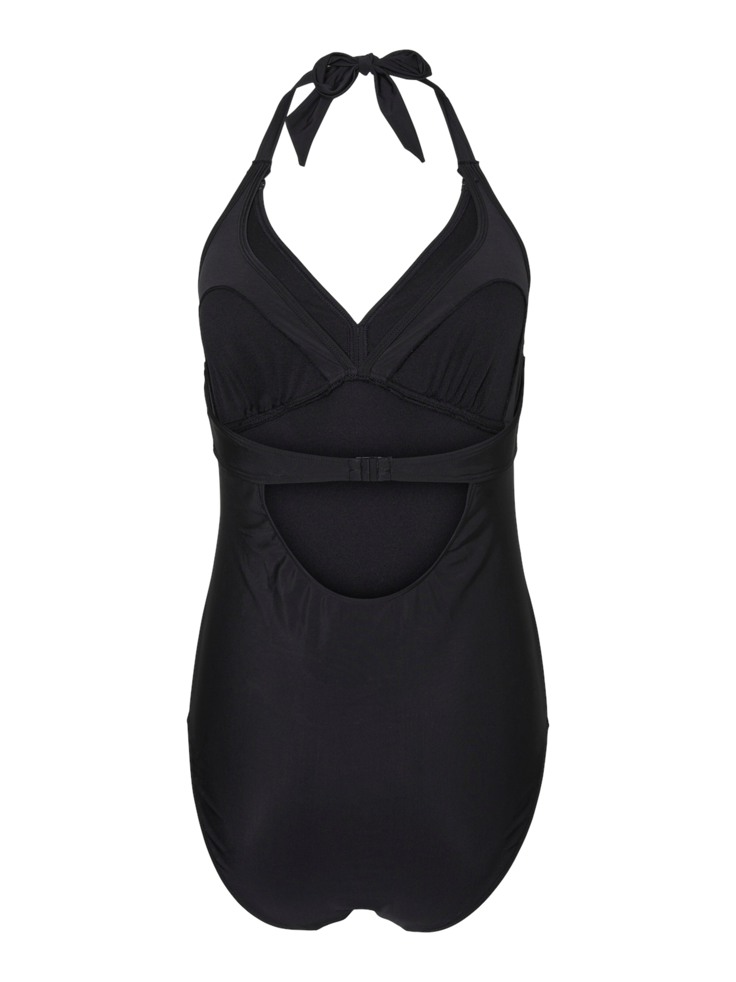 MAMALICIOUS Badedragt 'Veronica' i sort