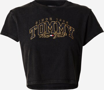 Maglietta di Tommy Jeans in nero: frontale