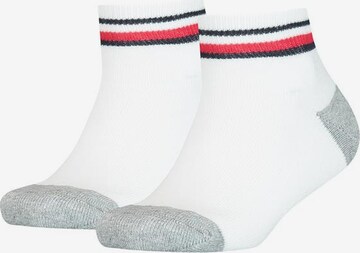 Chaussettes TOMMY HILFIGER en blanc : devant