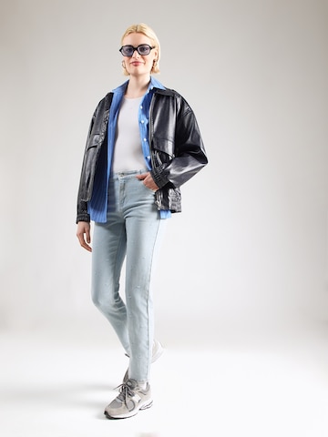 Hailys Slimfit Farmer 'Amour' - kék