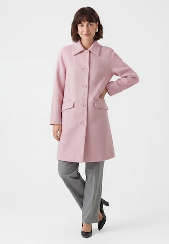 Manteau mi-saison Usha en rose