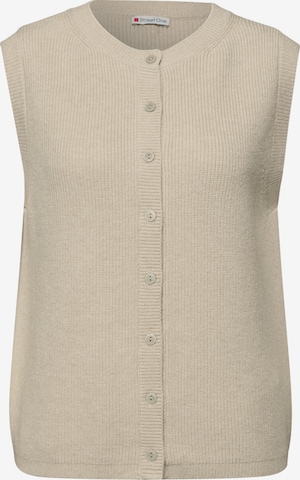 STREET ONE Weste in Beige: Vorderseite
