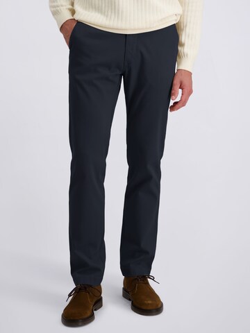 Regular Pantalon chino 'Castres' PIERRE CARDIN en bleu : devant