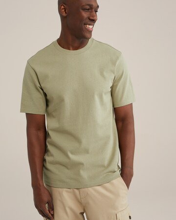 WE Fashion Majica | zelena barva: sprednja stran