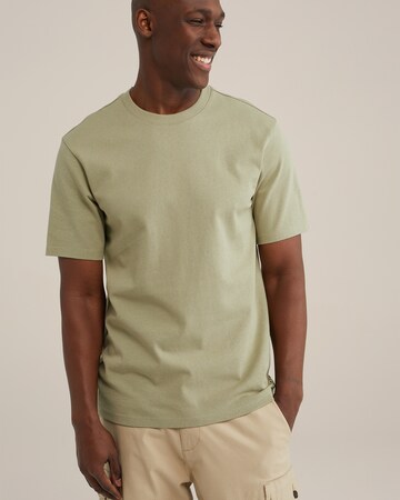 T-Shirt WE Fashion en vert : devant