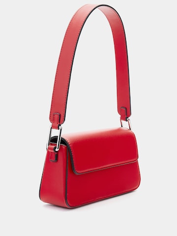 Pull&Bear Schultertasche in Rot